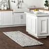 Nuloom Tatiana Soft Shaggy Textured Modern Diamond Fringe Indoor Area Rug - 2 of 4