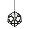 Livex Lighting Ashland 1 - Light Pendant in  Black/Brushed Nickel - 4 of 4