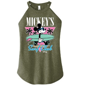 Women's - Disney - Mickey & Friends Graphic High Neck Tank - 1 of 3