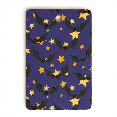 Avenie Halloween Bats Cutting Board Rectangle - Deny Designs