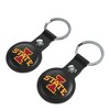 Keyscaper NCAA Big 12 Universities Insignia Black Airtag Holder 2-Pack - 2 of 4