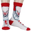 Horror Movie Men's Pennywise Jason Freddy 3 Pack Crew Socks Shoe Size 6-12 Multicoloured - image 2 of 4