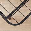 VECELO Modern Foldable Bed Frame Folding Simple Metal bed Frame 14-inch High Folding Bed Underbed Storage Easy Assembly, Black - 4 of 4