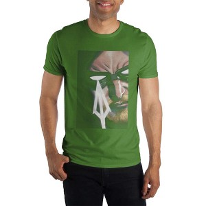DC Comics Green Arrow Men's Kelly Green Shirt T-Shirt - 1 of 1