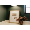 Petal Lane 18"x22" Water Color Landscape Magnet Board Fancy Framed Wall Art Gold - 3 of 4