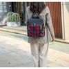 MKF Collection Nishi Women's Plaid Backpack Bag by Mia K - 4 of 4