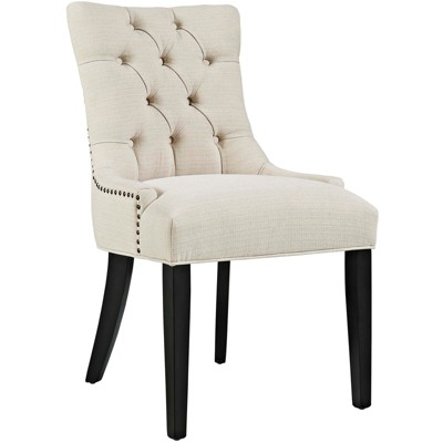 Regent Fabric Dining Chair Beige, Modway Baron Upholstered Dining Side Chair Multiple Colors