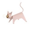 11.75" Penelope Modern Industrial Iron Feline Kids' Lamp (Includes LED Light Bulb) Pink - JONATHAN Y - 2 of 4