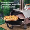 Stainless Steel Pizza Oven Outdoor 12" Automatic Rotatable Pizza Ovens - 2 of 4