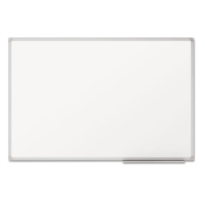 Mead Dry-Erase Board Melamine Surface 36 x 24 Silver Aluminum Frame 85356