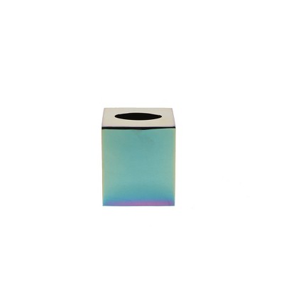 turquoise tissue box cover