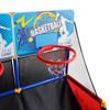 Topteng 2 Player Arcade Dual Basketball Hoop Shot Game with 3 Basketballs and Air Pump - 4 of 4