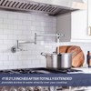 WOWOW Wall Mounted Pot Filler with 2-Handle - 4 of 4