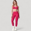 Anna-Kaci Women's High Waist Full Length Seamless Compression Leggings for Active and Casual Wear - 4 of 4