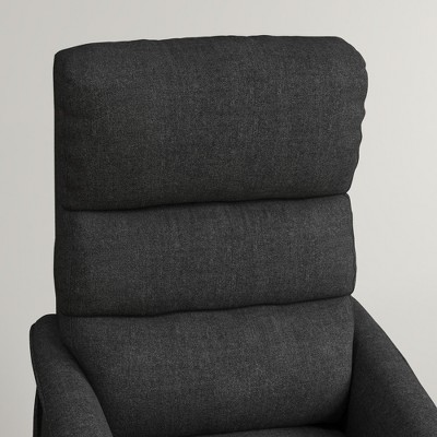 Black Metal Electric Lift Recliner with Remote Control