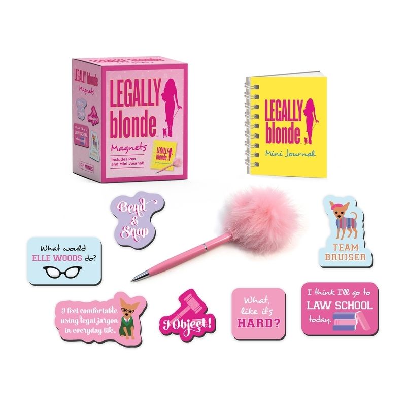 Legally Blonde Magnets: Includes Pen and Mini Journal! - (Rp Minis) by  Running Press (Paperback), 1 of 2