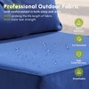 XIZZI Premium Outdoor Swivel Chair Sofa Set in 7 Colors, Modular Patio Seating with Swivel Chairs, Add-Ons Like Coffee Table and Fire Pit - 4 of 4