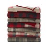 50"x70" Huntington Quilted Throw Blanket Red - Woolrich: Cotton Soft, Lightweight, Machine Washable - 4 of 4