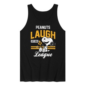 Men's - Peanuts - Peanuts Laugh League Graphic Tank Top - 1 of 4