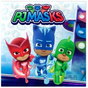Treasures Gifted PJ Masks Napkins - PJ Masks Party Supplies - 32 Pack - 1 of 4
