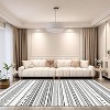 DOMETOUR Rug for Living Room Area Rug 6x9 FT, Modern Non-Slip Floor Carpet, Soft Machine Washable Rugs,Large Rugs for Bedroom - 2 of 4