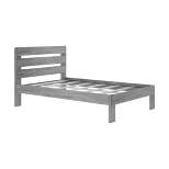 Max & Lily Farmhouse Full Bed with Plank Headboard