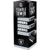 MasterPieces Real Wood Block Tumble Towers - NFL Las Vegas Raiders. - image 2 of 4