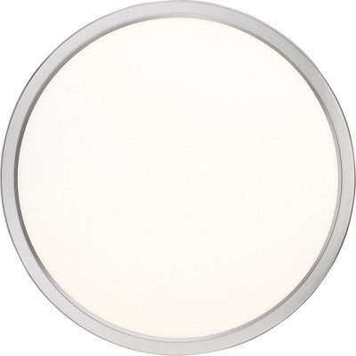20" Brushed Nickel LED Flush Mount Ceiling Light