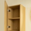 VYNXARIA MITCH 35" Tall Wall-Mounted Narrow Storage Cabinet for Small Spaces. - 2 of 4