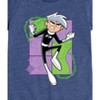 Girls' - Danny Phantom - Danny Phantom Jumping Fitted Short Sleeve Graphic T-Shirt - 2 of 4