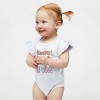 The Juniper Shop Keepin' It Cool Ice Cream Baby Flutter Sleeve Bodysuit - 2 of 2
