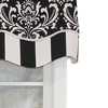 RLF Home Ozbourne Glory 3" Rod Pocket Layered Window Valance, 50" x 16" - image 3 of 4