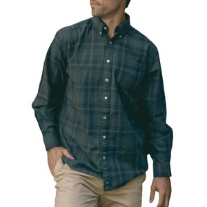Men's Lubbock Washed Plaid Dress Shirt - Southern Marsh - 1 of 3
