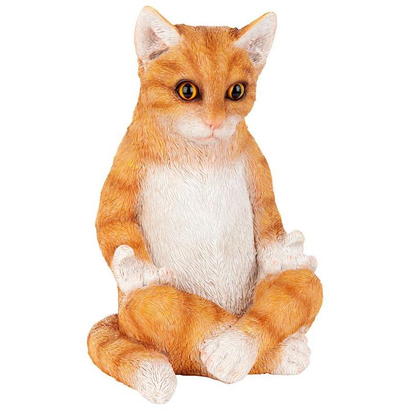 Design Toscano Zen Kitty Meditating Cat Statue, 2 of 9