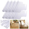 Yescom Floor Mat Protector Home Office Rolling Chair PVC for Hard Wood 48"x36" 8 Pack - 2 of 4