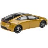 2023 Toyota Prius Maximum Yellow with Black Top and Sun Roof 1/64 Diecast Model Car by Paragon - 3 of 4