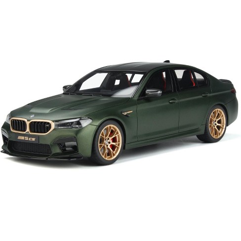 Bmw M5 Cs (f90) Dark Green Metallic With Carbon Top 1/18 Model Car By Gt Spirit Target