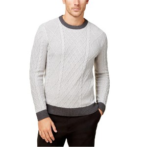 Club Room Mens Mixed Cable Pullover Sweater - 1 of 1