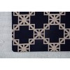 36"x48" Aberdeen 1/4" Rug'D Chair Floor Mat Navy Blue/Tan - Anji Mountain: Durable, Indoor, Felt Backing - 2 of 4