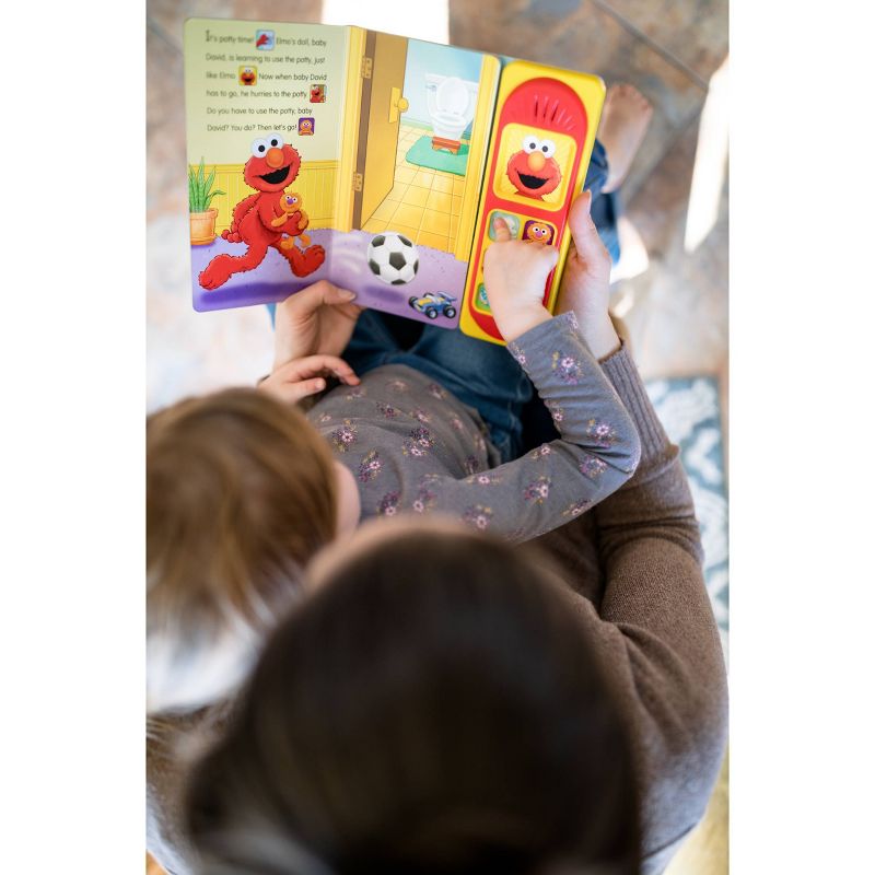 Sesame Street Potty Time with Elmo Sound Book - by Kelli Kaufmann (Board Book), 6 of 11