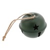 Haute Decor 50mm Jingle Bell Ornaments 12pk Green - 2 of 3