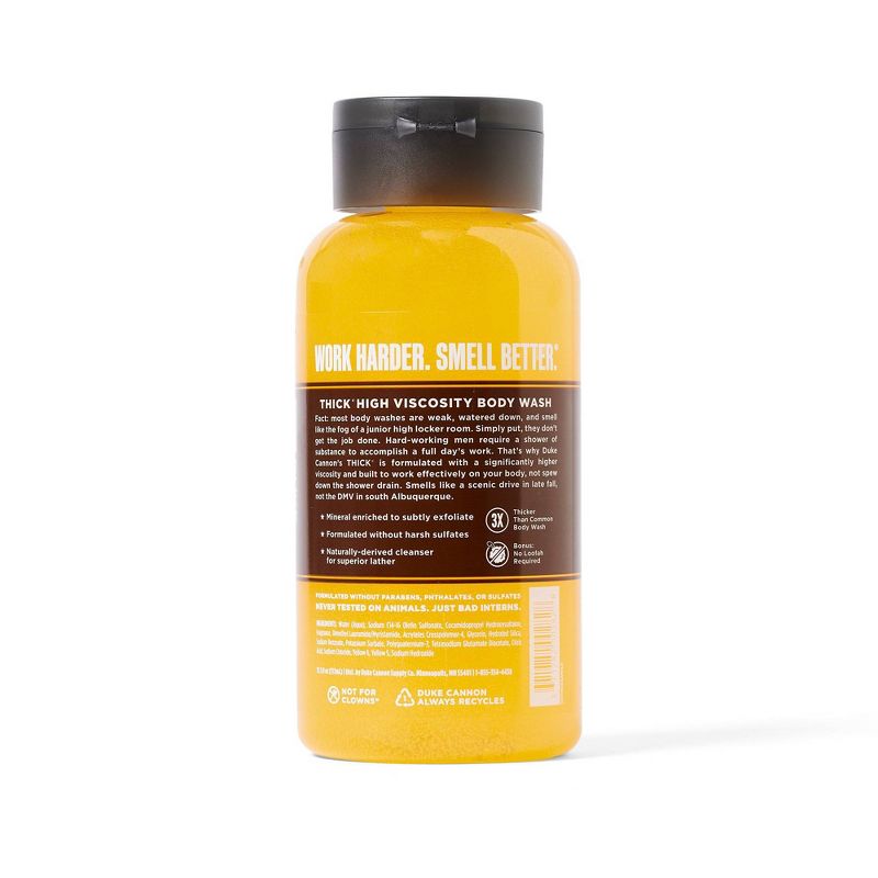 Duke Cannon Supply Co. Sawtooth Sulfate-Free Thick Body Wash - 17.5 fl oz, 3 of 5