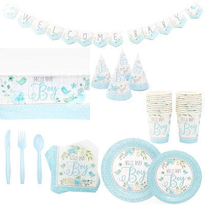 target baby boy shower decorations