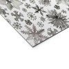 Ninola Design Winter Stars Snowflakes Gray Welcome Mat -Society6 - 3 of 3