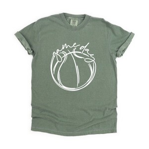 Simply Sage Market Women's Game Day Basketball Short Sleeve Garment Dyed Tee - 1 of 4