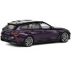 2023 BMW M3 Touring (G81) Competition Daytona Violet Metallic with Black Top 1/43 Diecast Model Car by Solido - 3 of 4