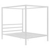 Queen Briella Metal Canopy Bed White - Room & Joy - image 3 of 4