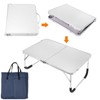 Unique Bargains Portable Foldable Working Desks with 1 Pc Tote Bag - 3 of 4