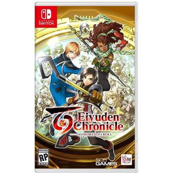 Eiyuden Chronicle: Hundred Heroes - Nintendo Switch: JRPG Adventure, 2D Pixel Art, 3DCG World, Suikoden Creators, 100+ Characters, Dynamic Combat