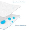 Biloban- Waterproof Mattress Cover, Water Proof Mattress Protector, Mattress Cover Twin XL, Cotton Mattress Protector, 2 Pack - 2 of 4